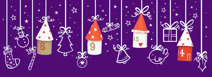 How to Make a Magic Village Advent Calendar for Kids