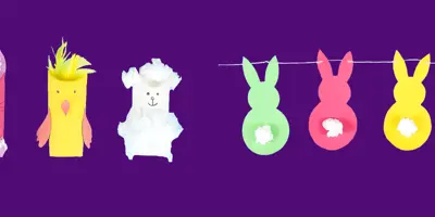 2 Easy Easter Crafts for Kids