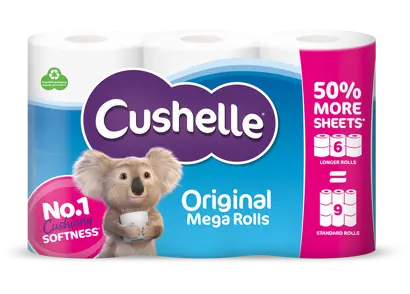 Discover Cushelle Longer Lasting Toilet Paper