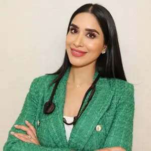 Professional headshot of Dr Raj Arora, founder and medical director of The Facebible