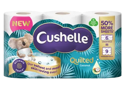 Discover Cushelle Longer Lasting Toilet Paper