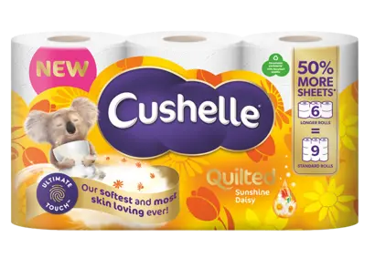 Discover Cushelle Longer Lasting Toilet Paper